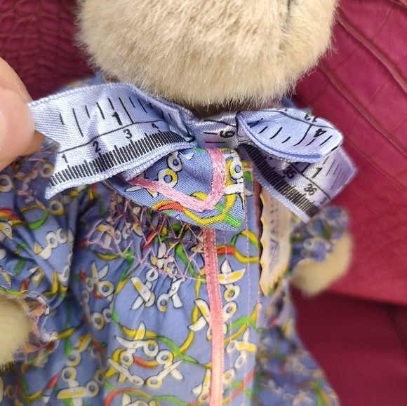 Hoppy VanderHare Sewing Lesson Bunny! From the Muffy Collection! - Picture 2 of 11